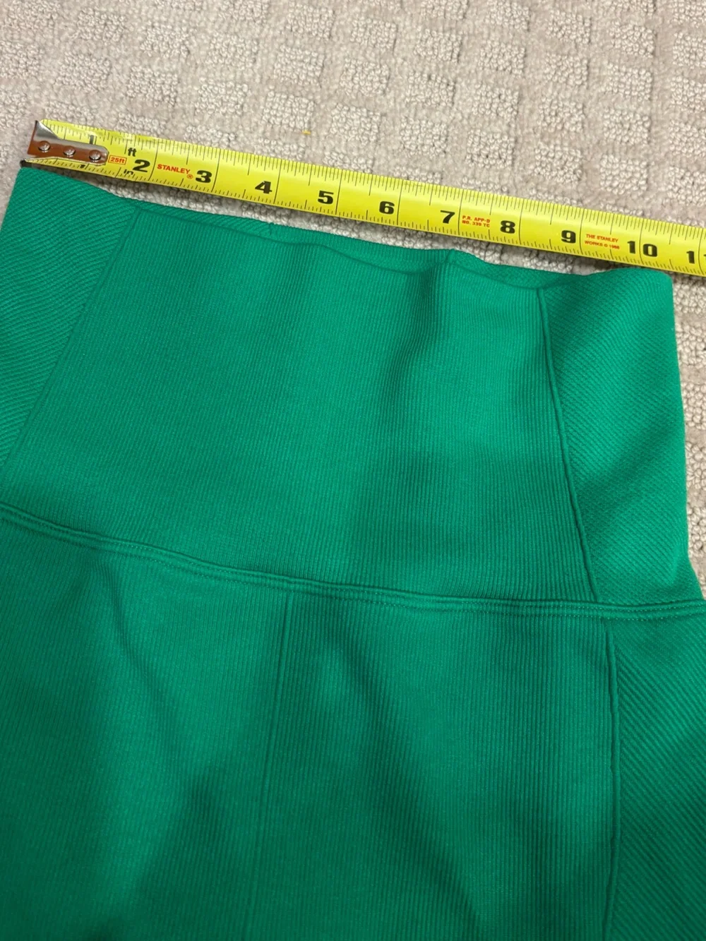 All in Motion Kelly Green Matching Activewear Set Biker Shorts Sports Bra XS